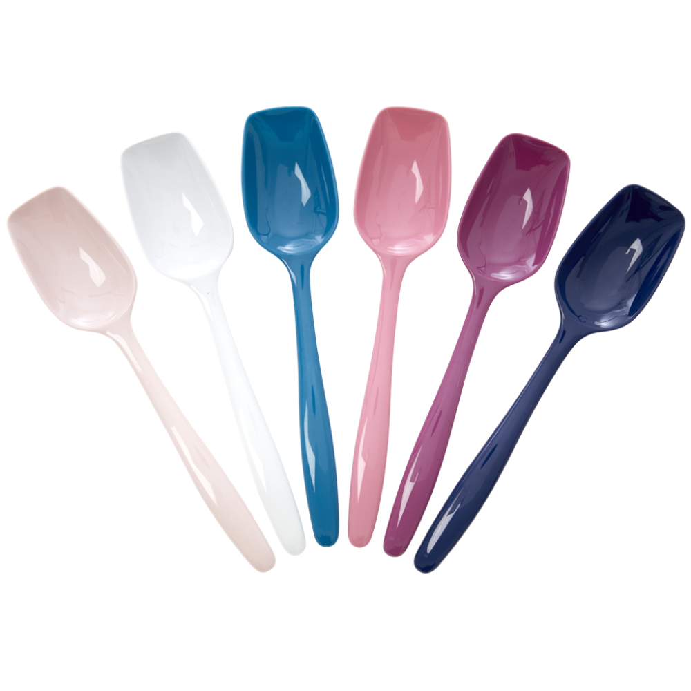 Melamine Serving Spoons in Simply Yes Colours By Rice DK